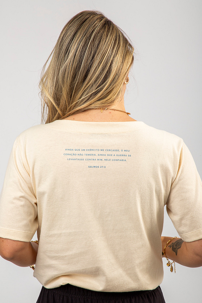 T-SHIRT NELE CONFIARIA OFF WHITE