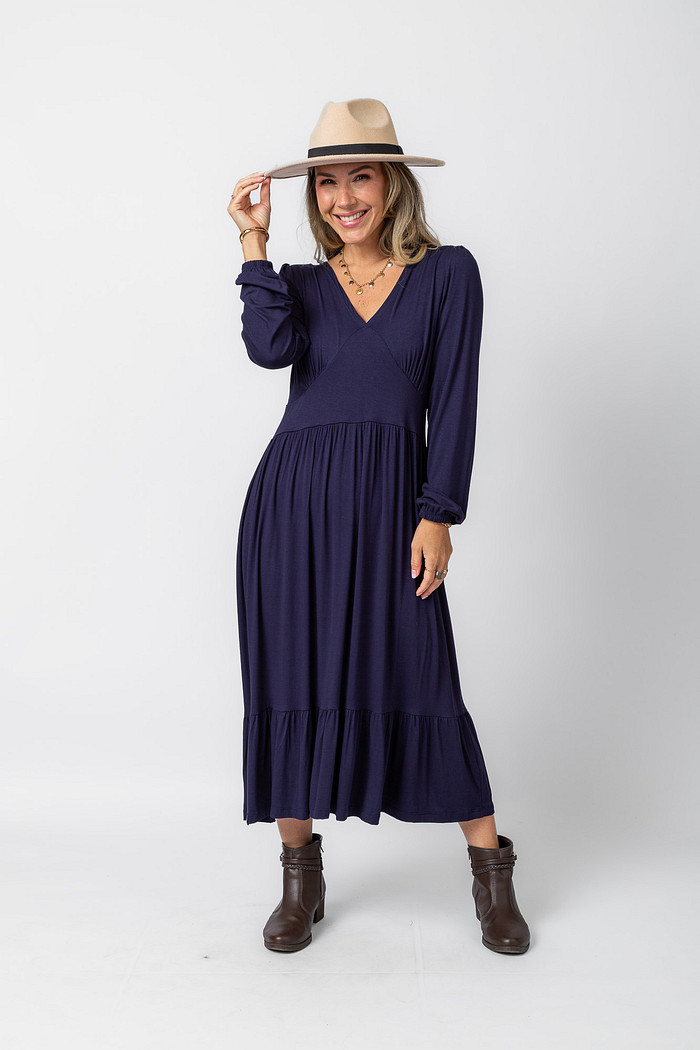 VESTIDO RUTE MARINHO