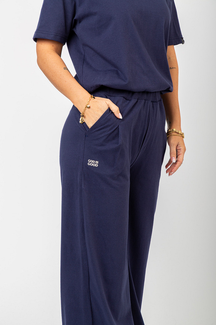 CALÇA PANTALONA GOD MARINHO