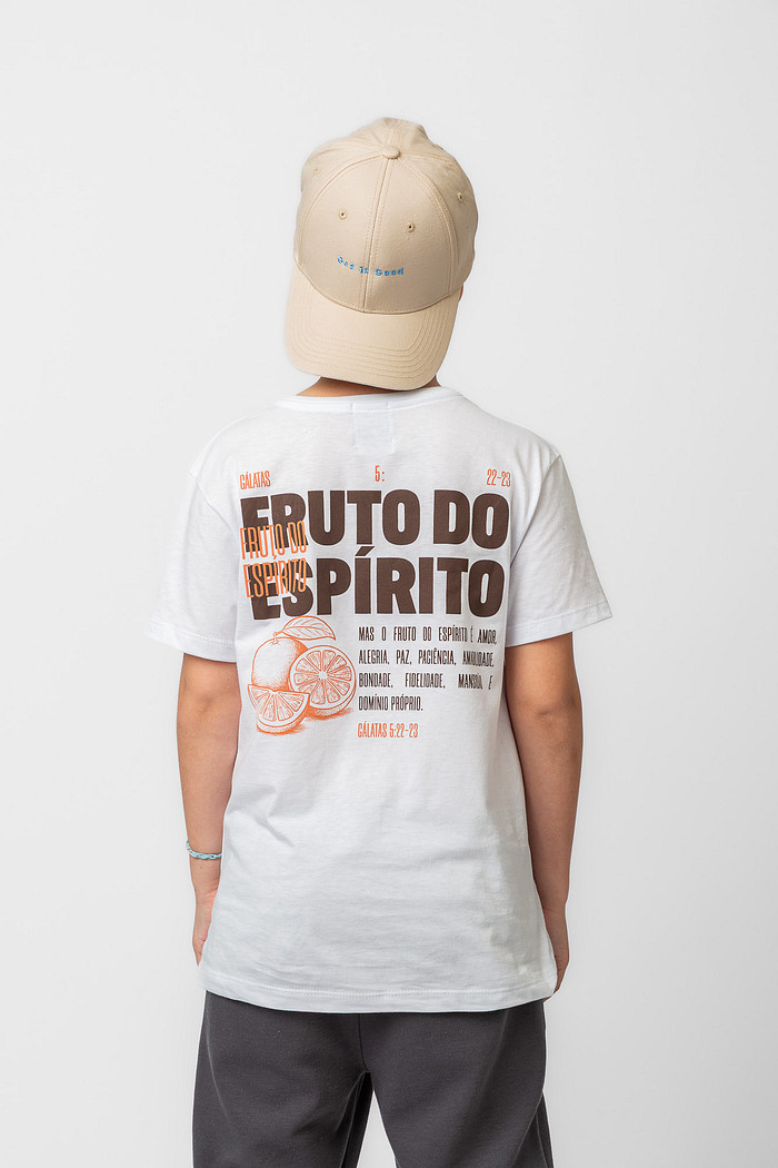 CAMISETA INFANTIL FRUTO DO ESPIRITO