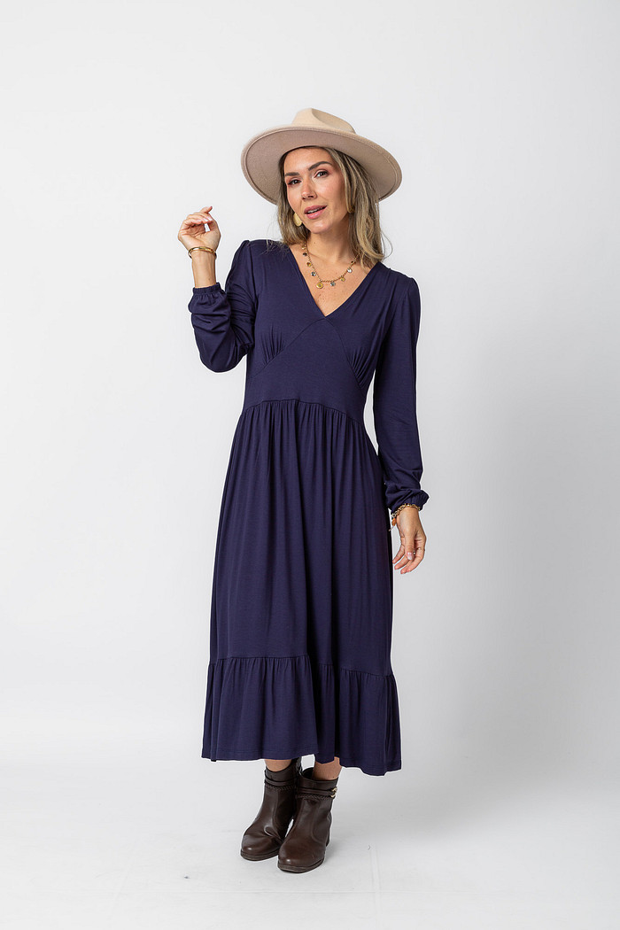 VESTIDO RUTE MARINHO