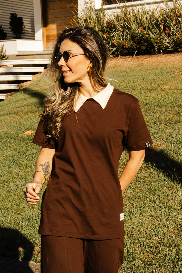 T-SHIRT OVERSIZED COM GOLA NOVA VIDA