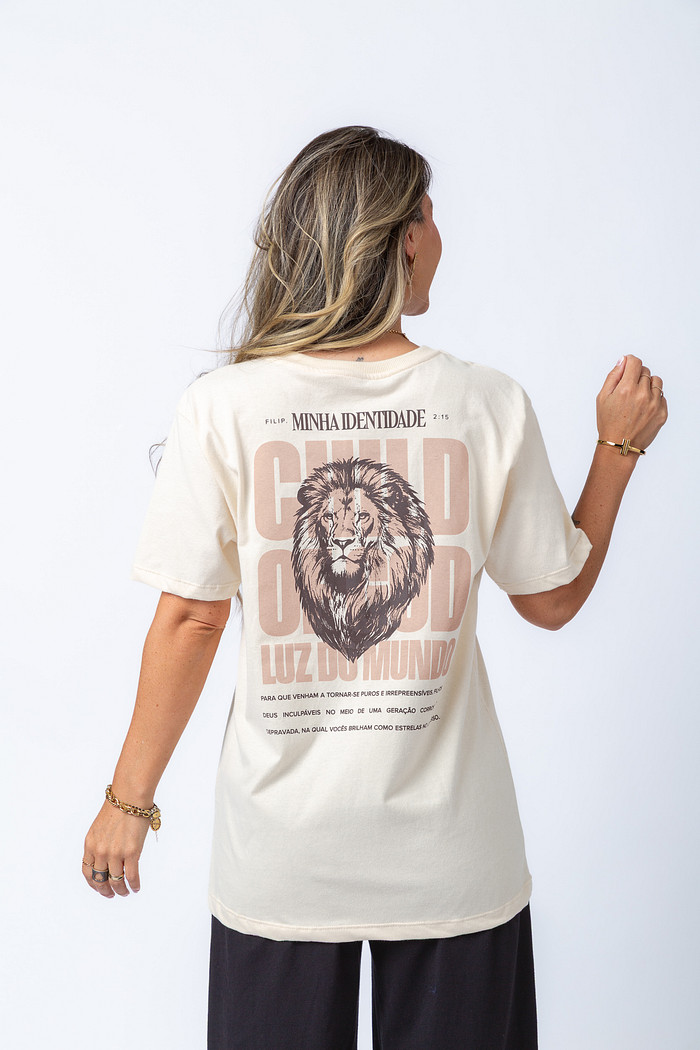 T-SHIRT OVERSIZED MINHA IDENTIDADE