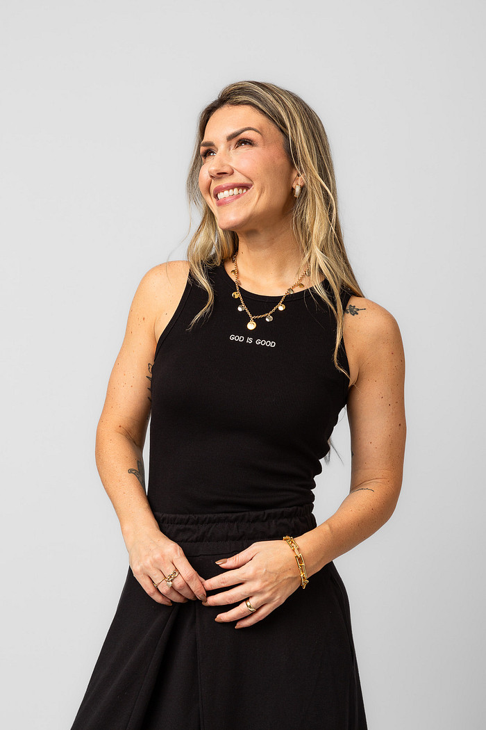 REGATA CANELADA GOD IS GOOD