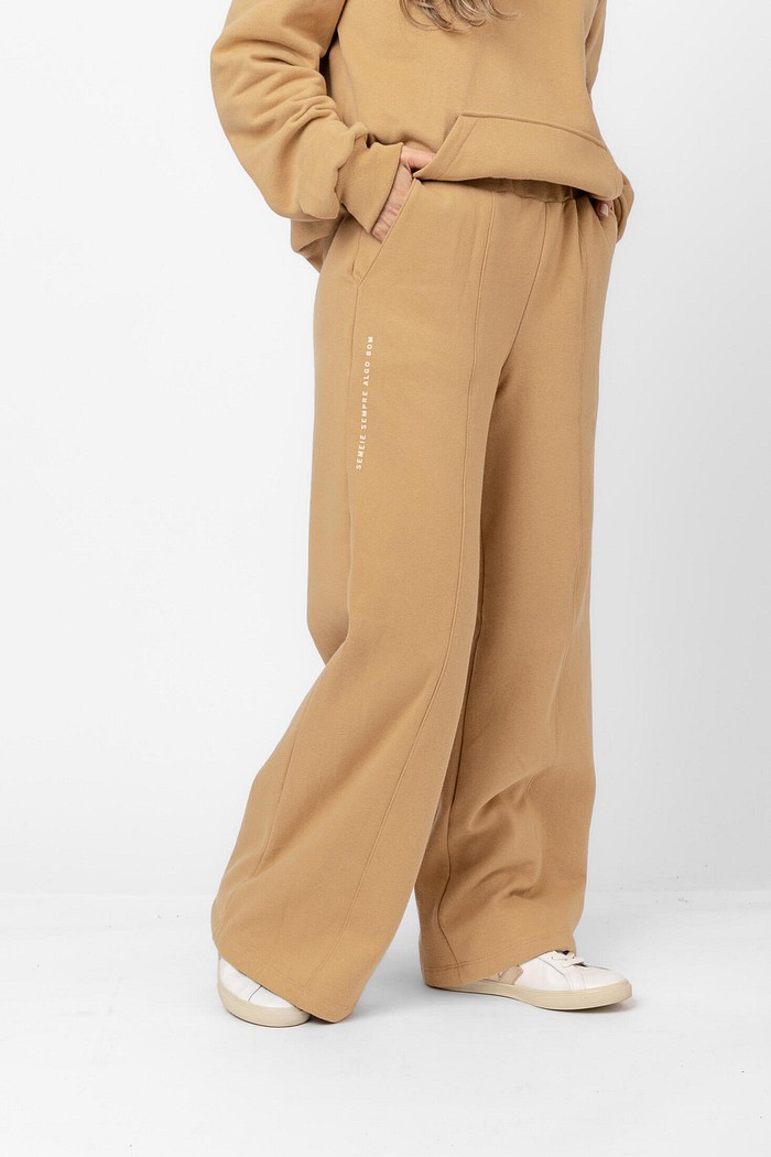 CALÇA SEMEIE O AMOR BEGE