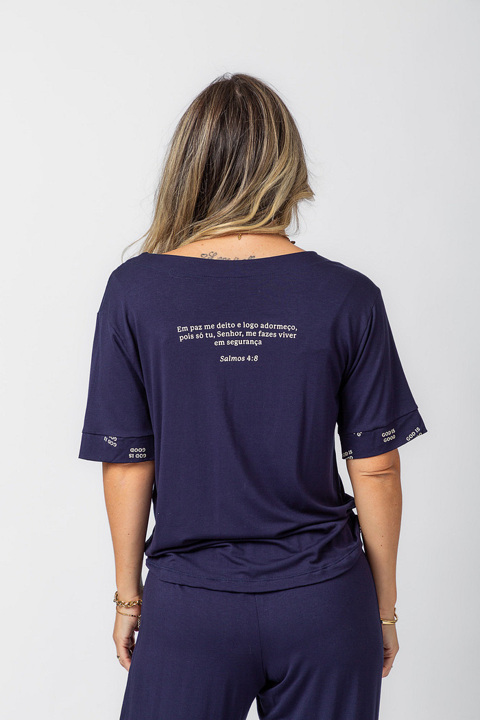 CONJUNTO PIJAMA EM PAZ ME DEITO