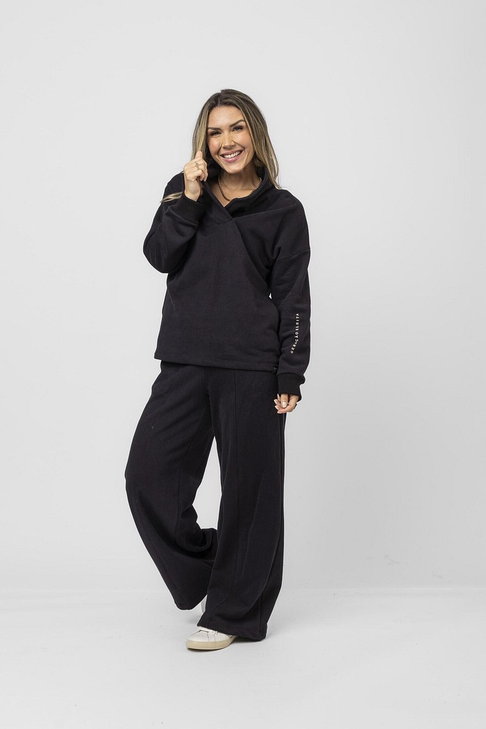 CALÇA SEMEIE O AMOR PRETO