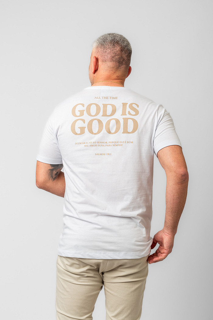 CAMISETA ALL THE TIME BRANCA