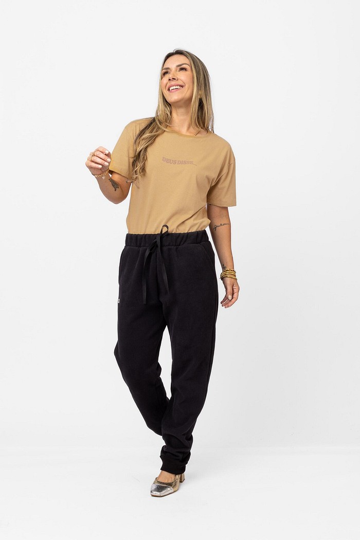 T-SHIRT DEUS DISSE BEGE