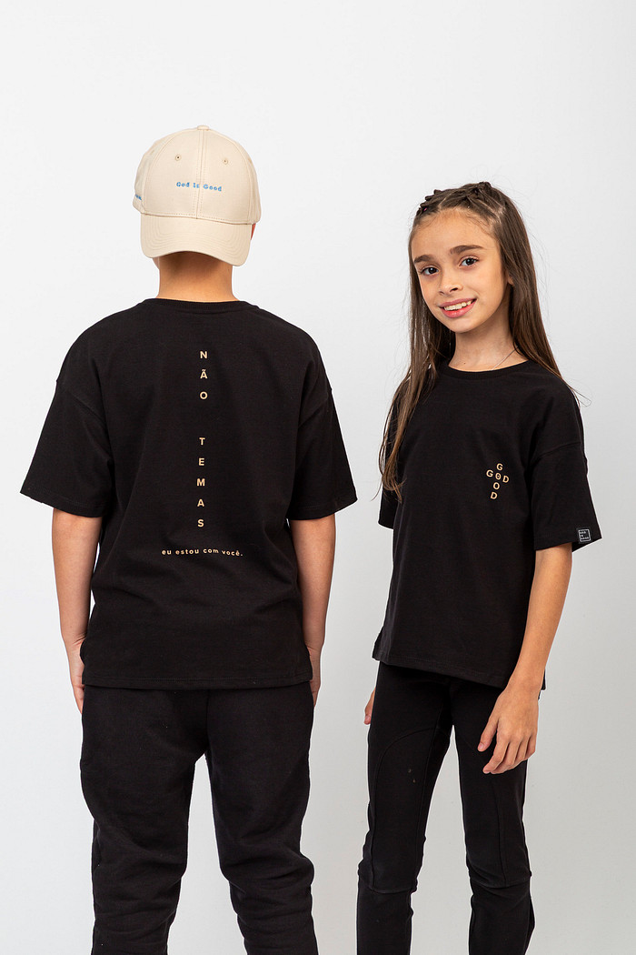 CAMISETA INFANTIL EU ESTOU COM VOCÊ