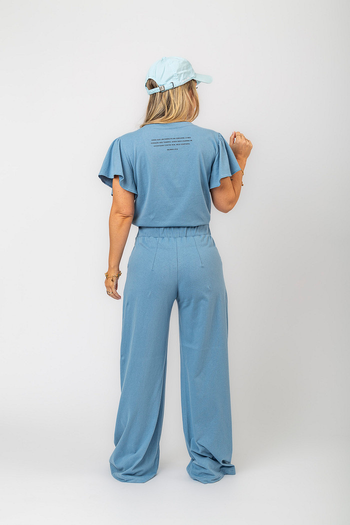 CALÇA PANTALONA GOD AZUL