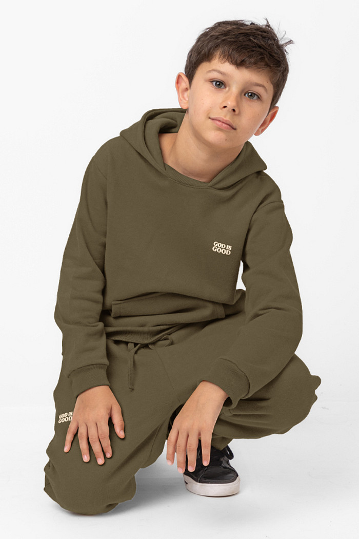 CASACO MOLETOM INFANTIL ALL THE TIME VERDE