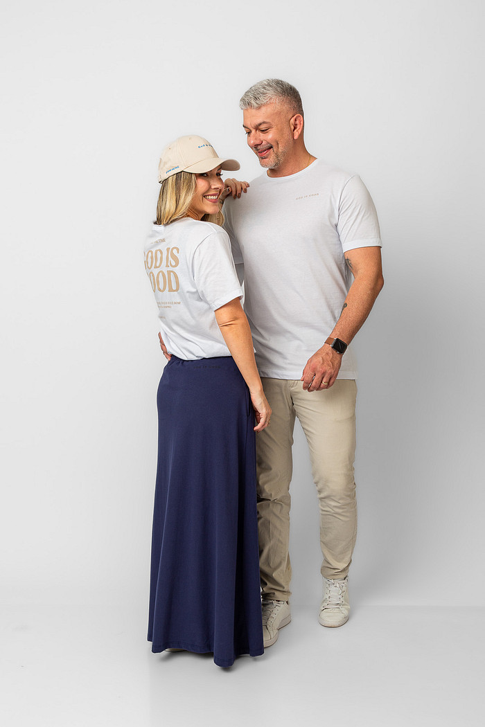 CAMISETA ALL THE TIME BRANCA