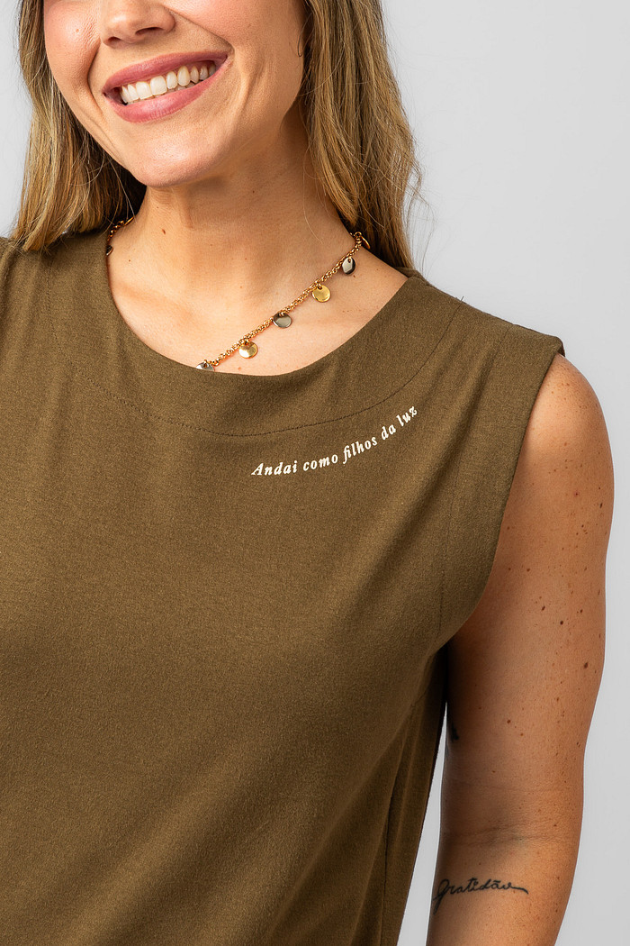 VESTIDO FILHOS DA LUZ VERDE