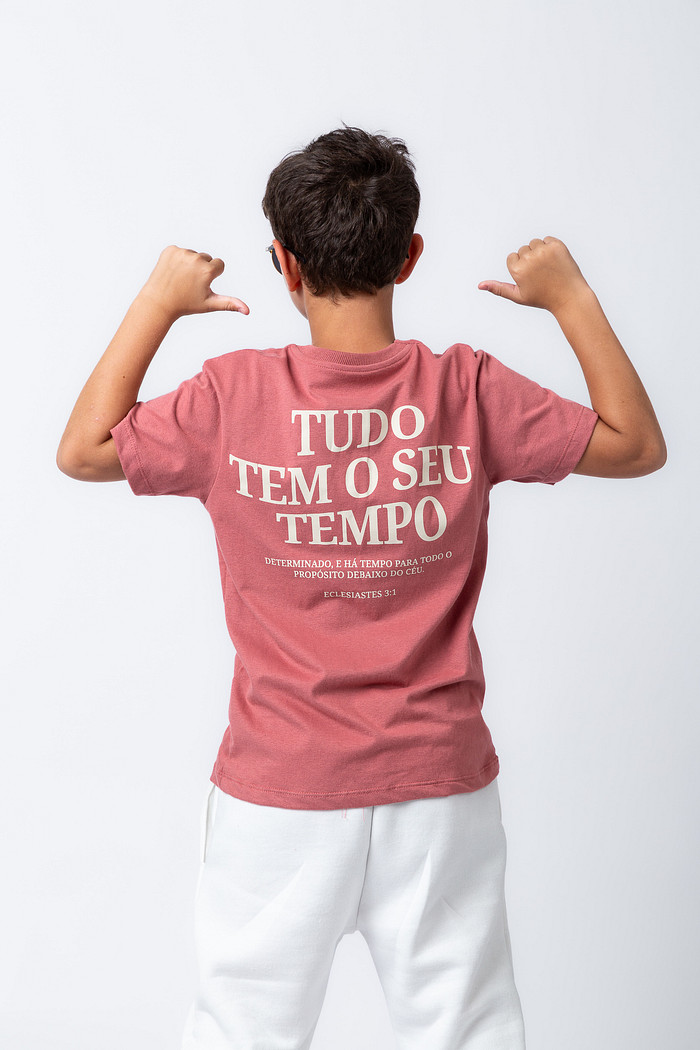 CAMISETA INFANTIL MEU LUGAR É O CÉU