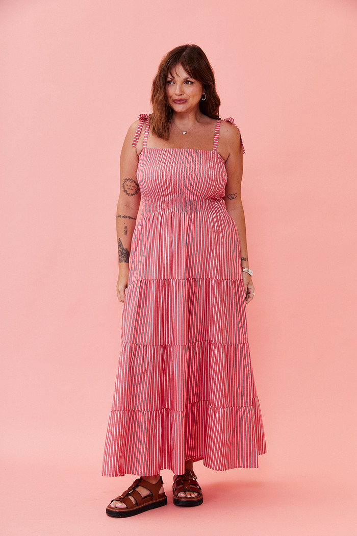 VESTIDO PAOLA LISTRADO