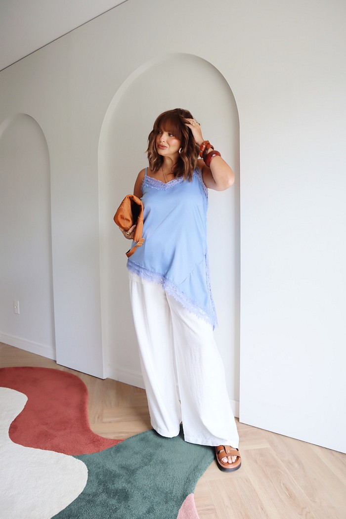 REGATA DE ALÇA GLOSS AZUL