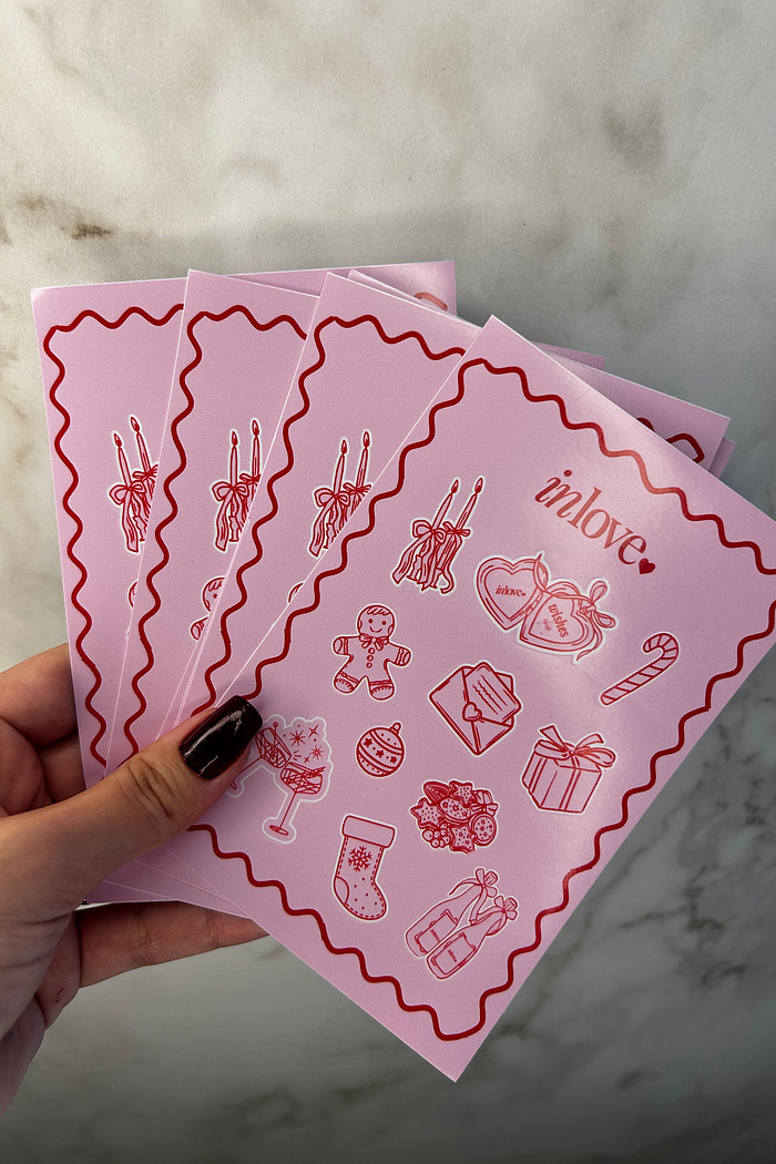 BRINDE ADESIVO/SCRUNCHIE ROSA