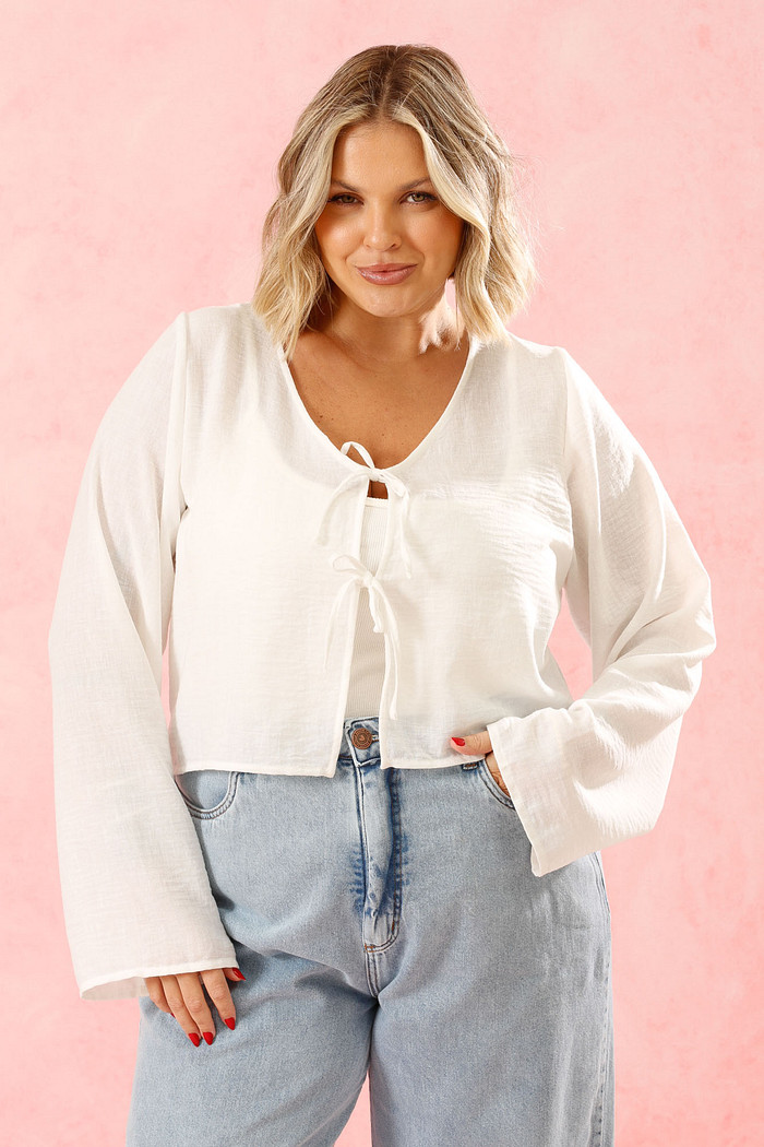 Blusa Rose OFF WHITE