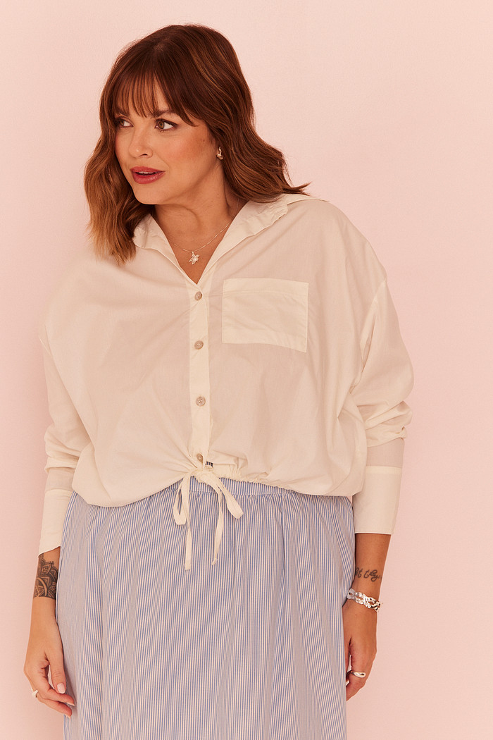 CAMISA CANNES OFF WHITE