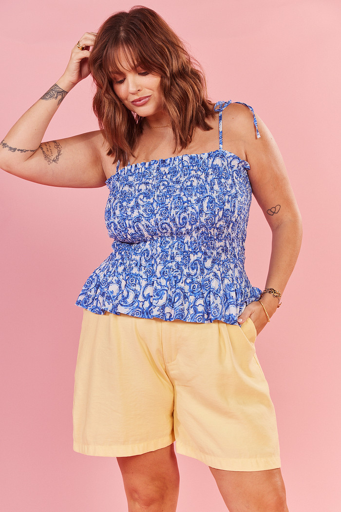 BLUSA GIULIA ESTAMPA CASHMERE