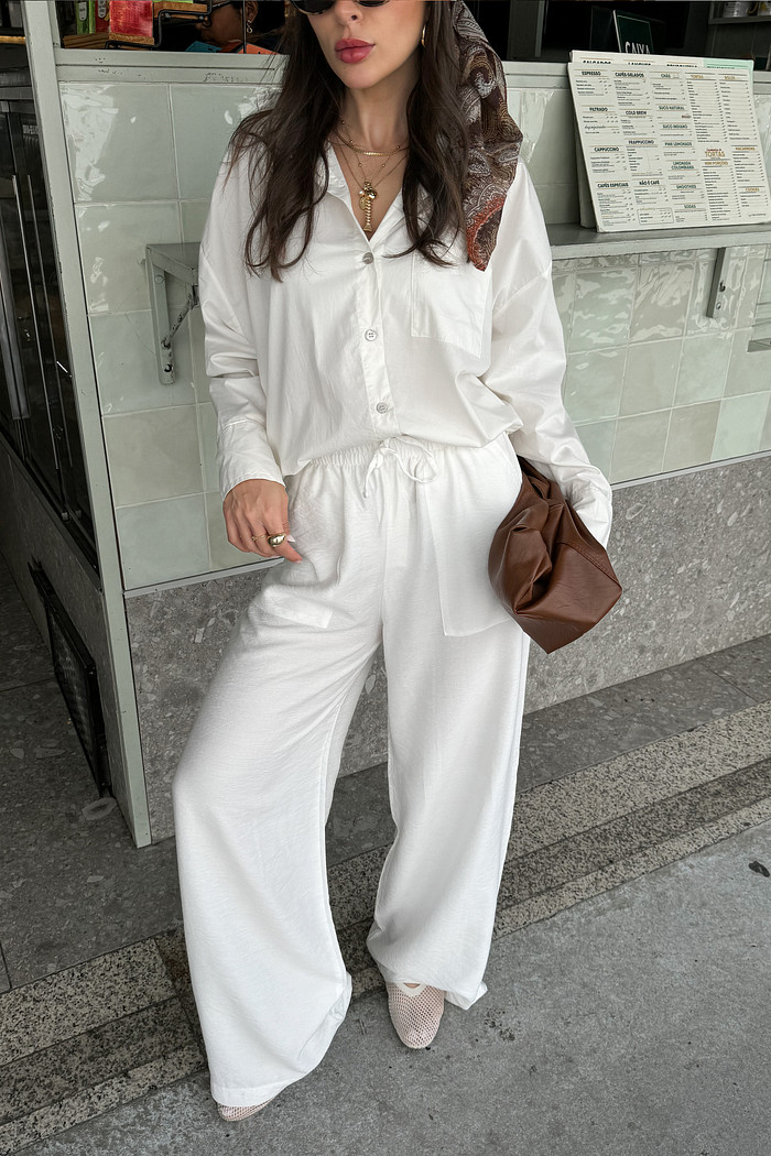 CALCA BRENDA OFF WHITE