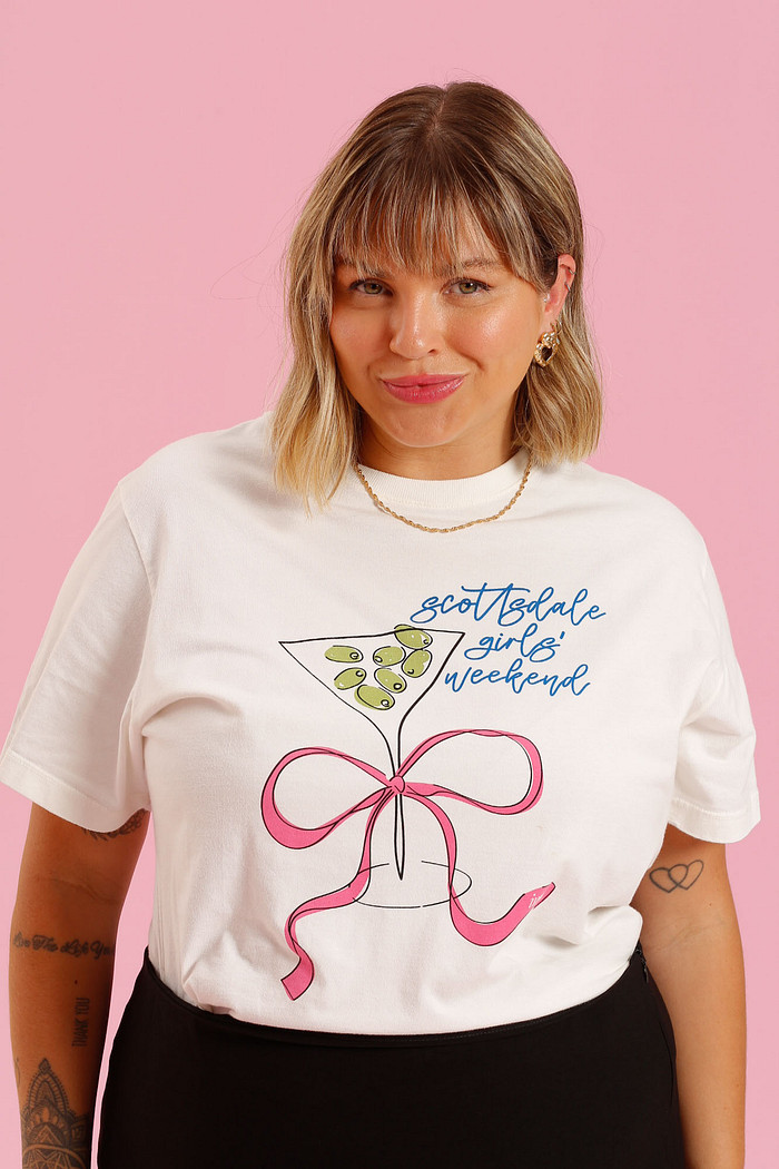 T-SHIRT GIRLS WEEKEND OFF WHITE