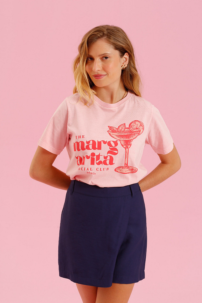 T-SHIRT MARGARITA ROSA