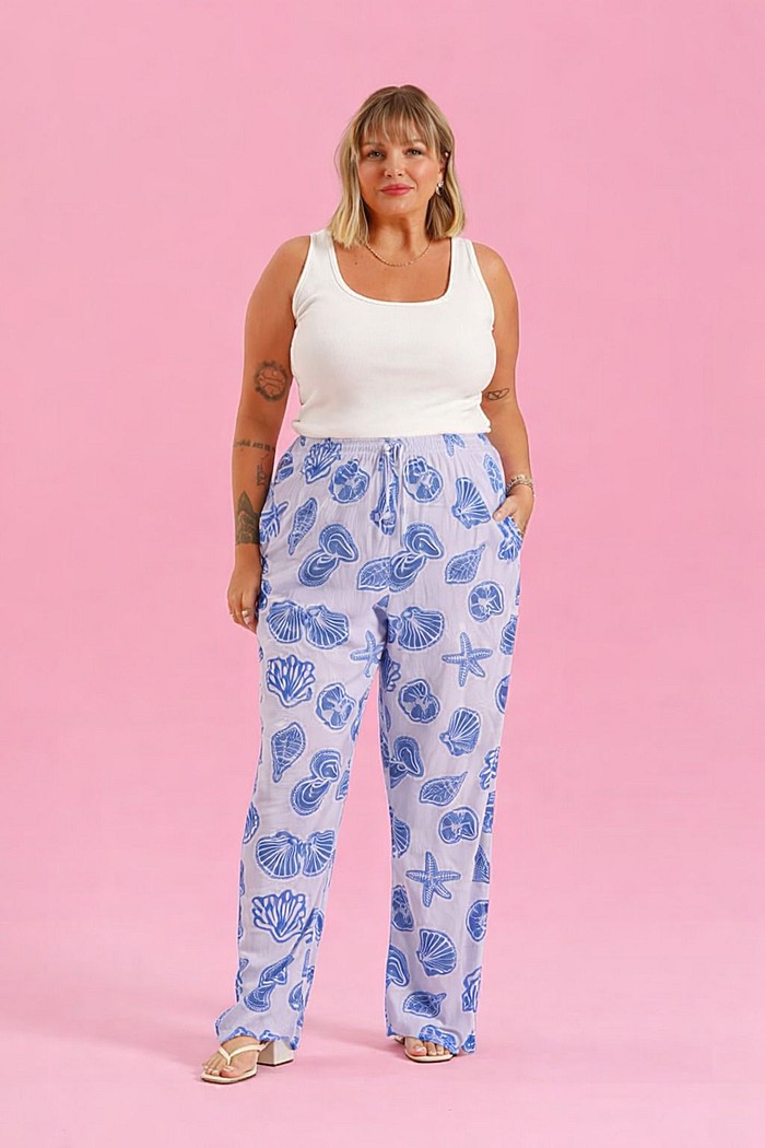 CALCA FUNDO DO MAR AZUL FUNDO DO MAR