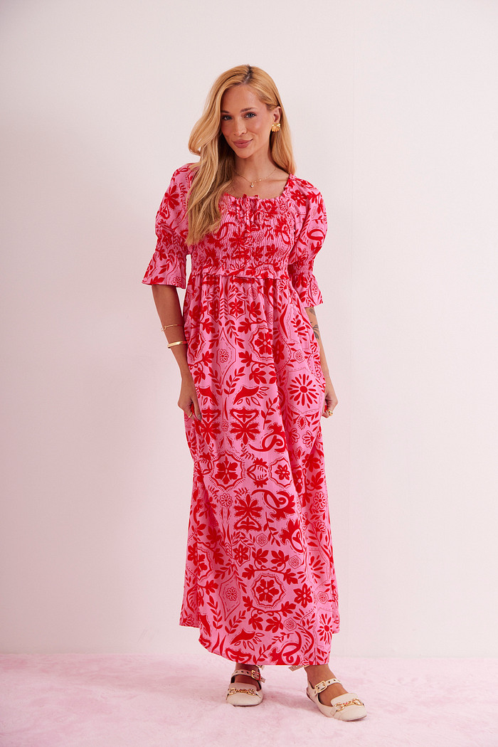 VESTIDO BAVIERA ESTAMPADO