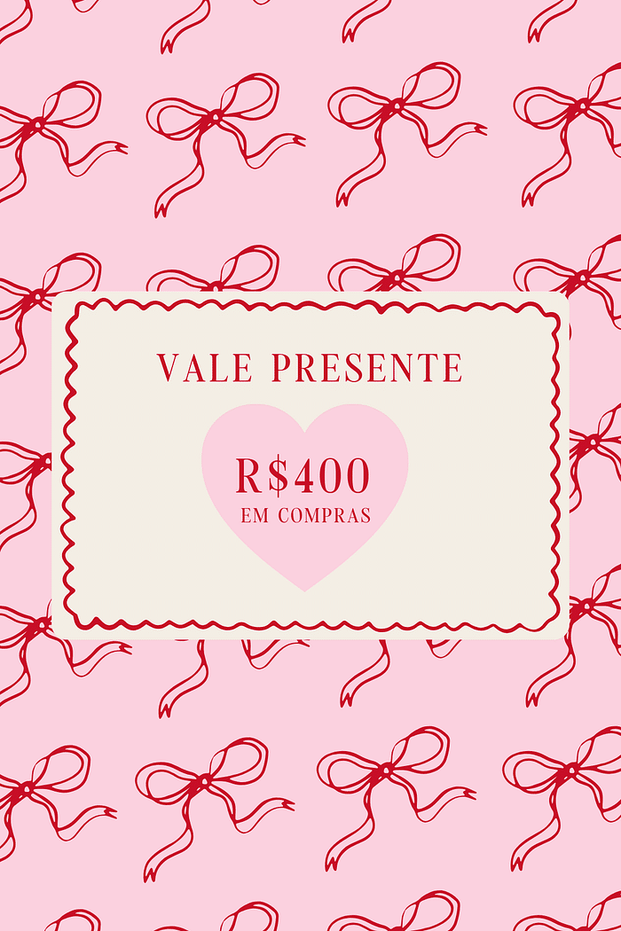 Vale presente In Love 400 BRANCO