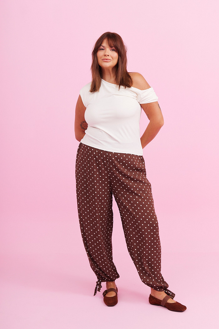 CALÇA ALADIM POA MARROM