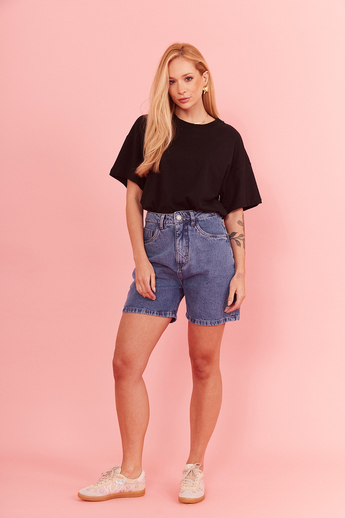 SHORTS JEANS BELLE JEANS ESCURO