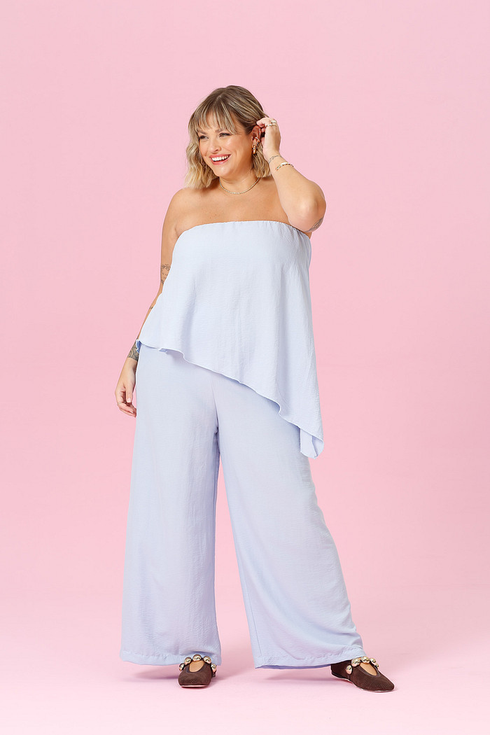 Calça Reta Juliana AZUL