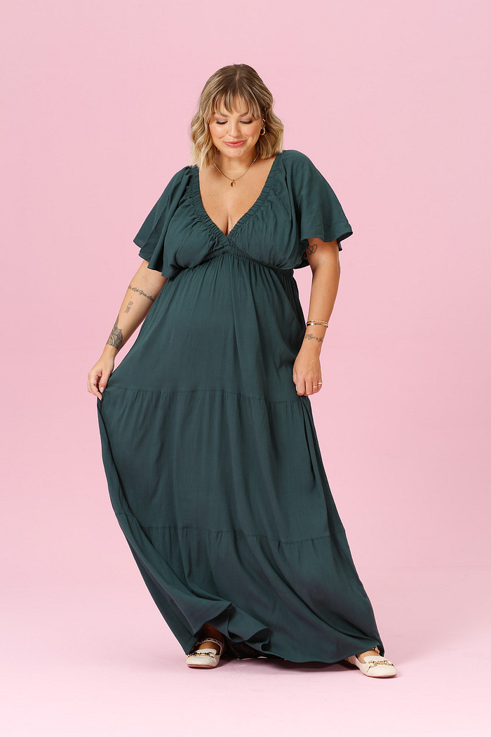 Vestido Midi Louise VERDE