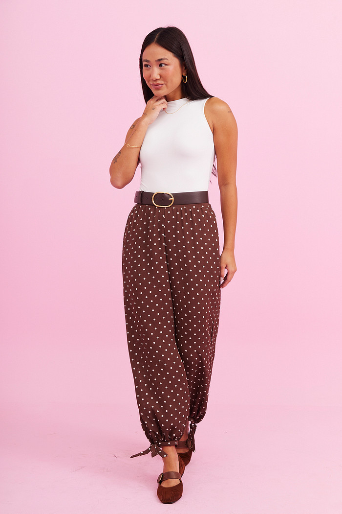 CALÇA ALADIM POA MARROM