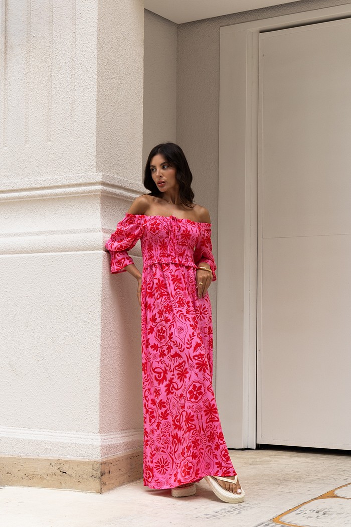 VESTIDO BAVIERA ESTAMPADO