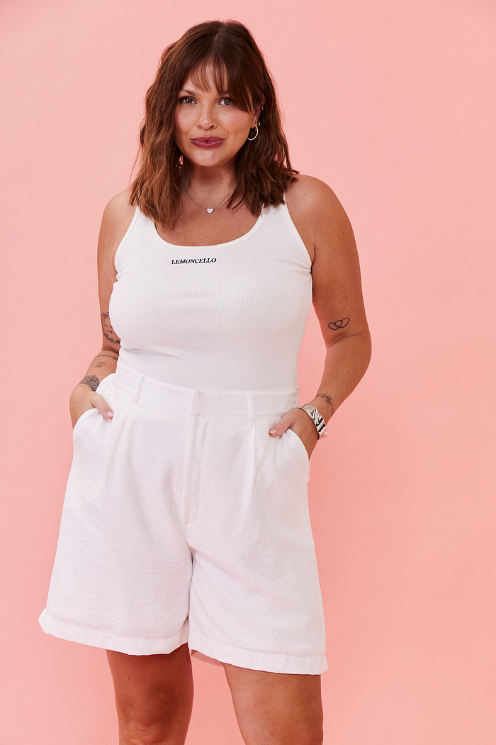 SHORTS ALINE OFF WHITE