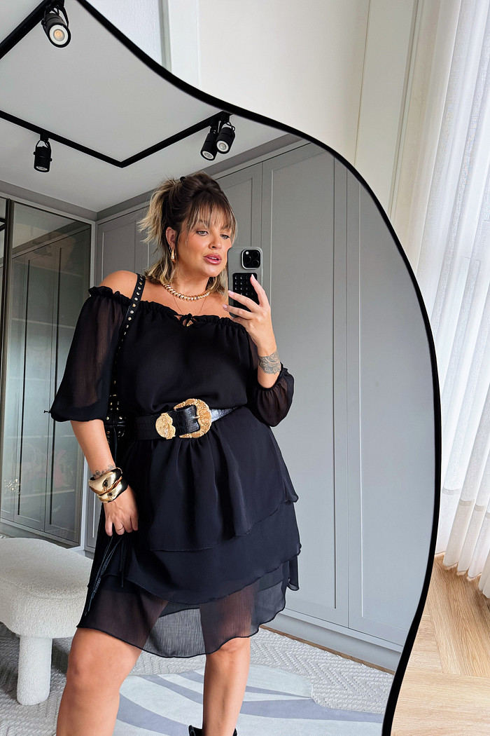 Vestido Curto  Ariana PRETO