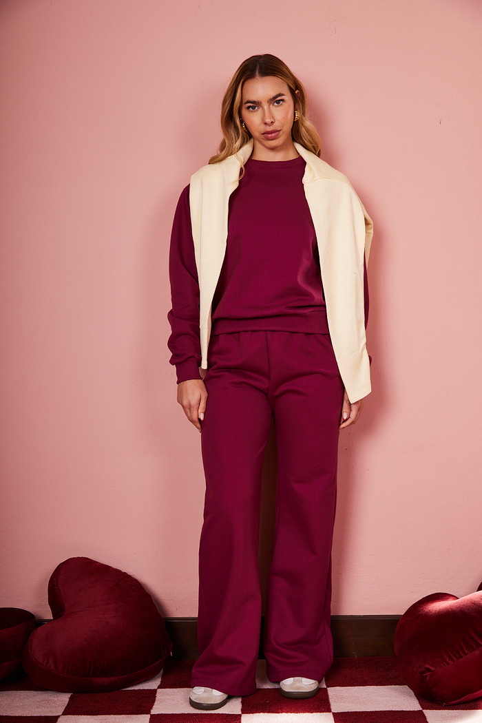 CALÇA DE MOLETOM ANGEL PLUMA