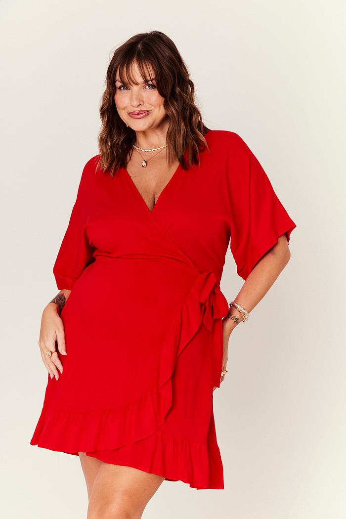 VESTIDO BEATRIZ VERMELHO