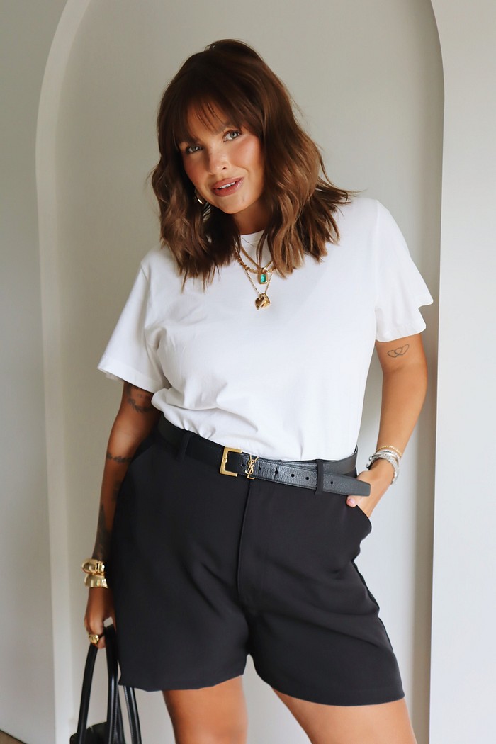 T-Shirt Tali BRANCO ACUCAR