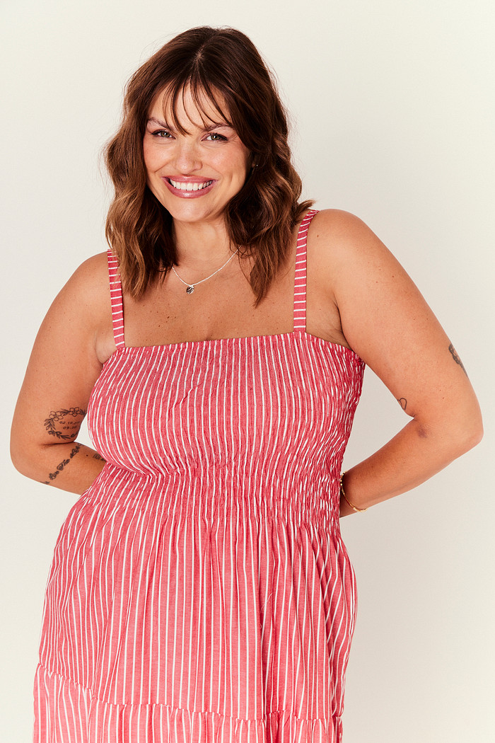 VESTIDO PAOLA LISTRADO