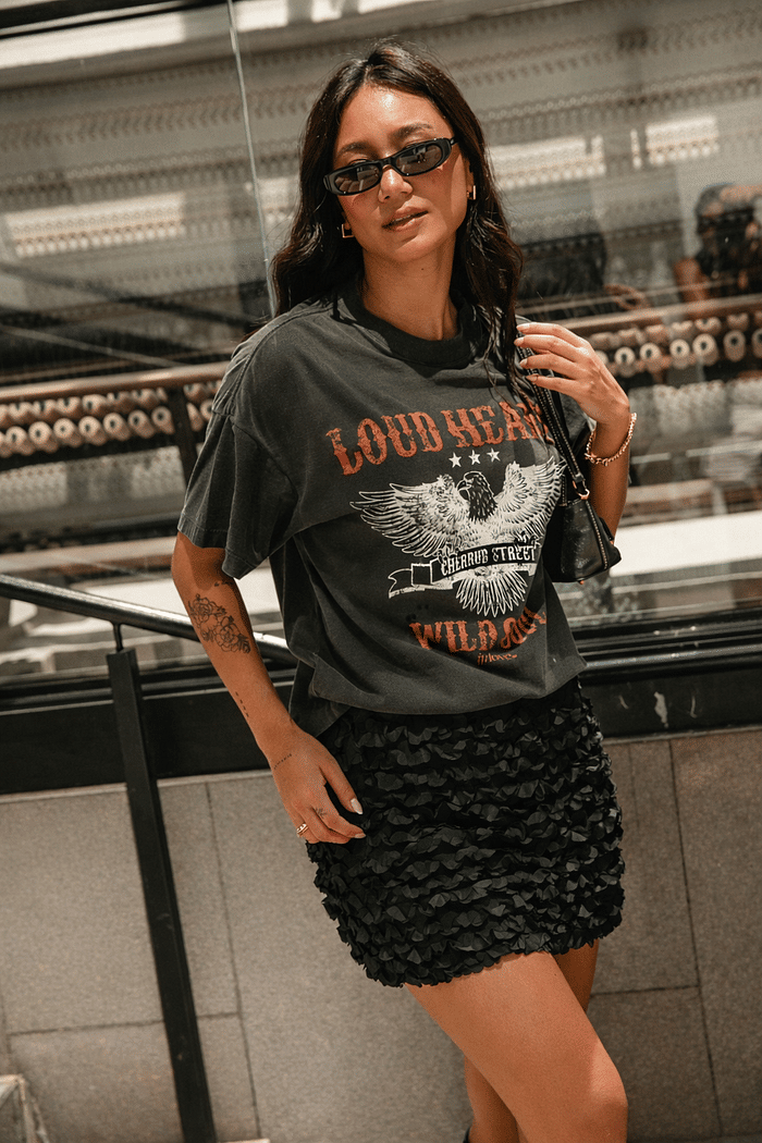 Saia Curta Alana PRETO