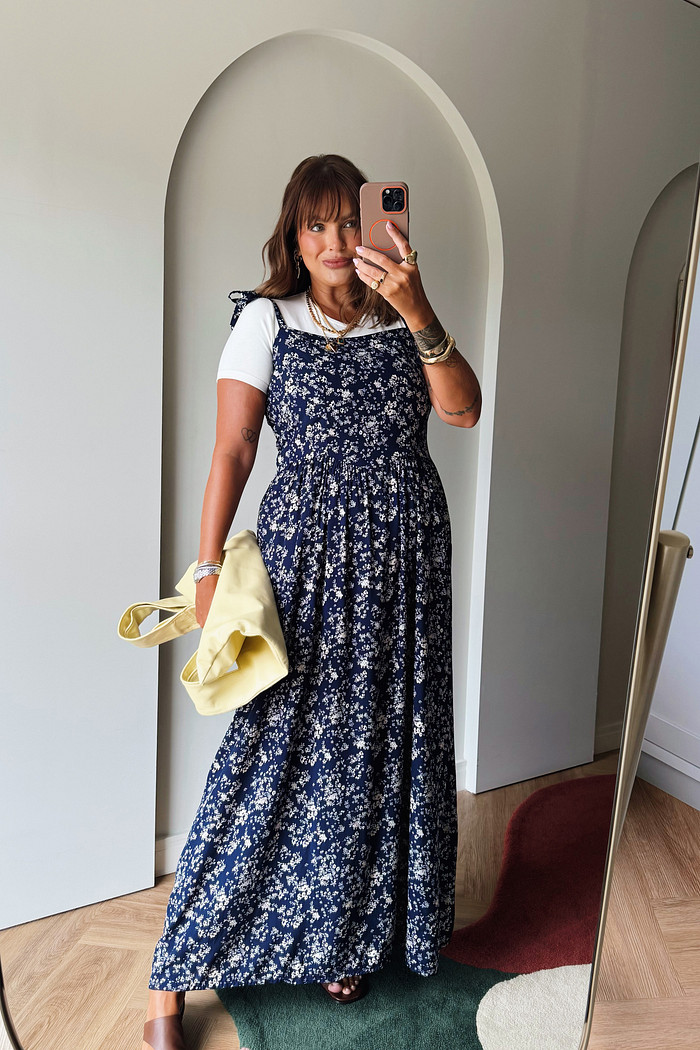 VESTIDO MIDI LUNA ESTAMPADO