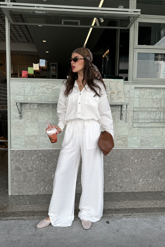 CALCA BRENDA OFF WHITE