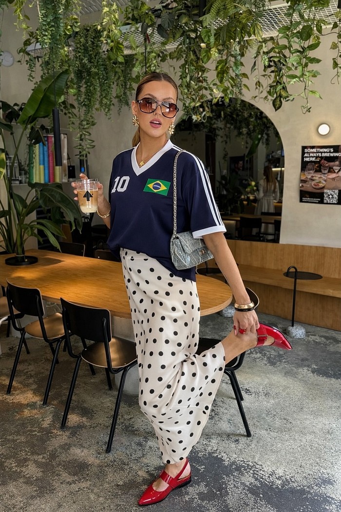 T-SHIRT OVER 10 AZUL MARINHO