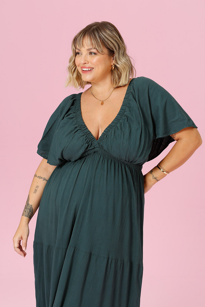 Vestido Midi Louise VERDE