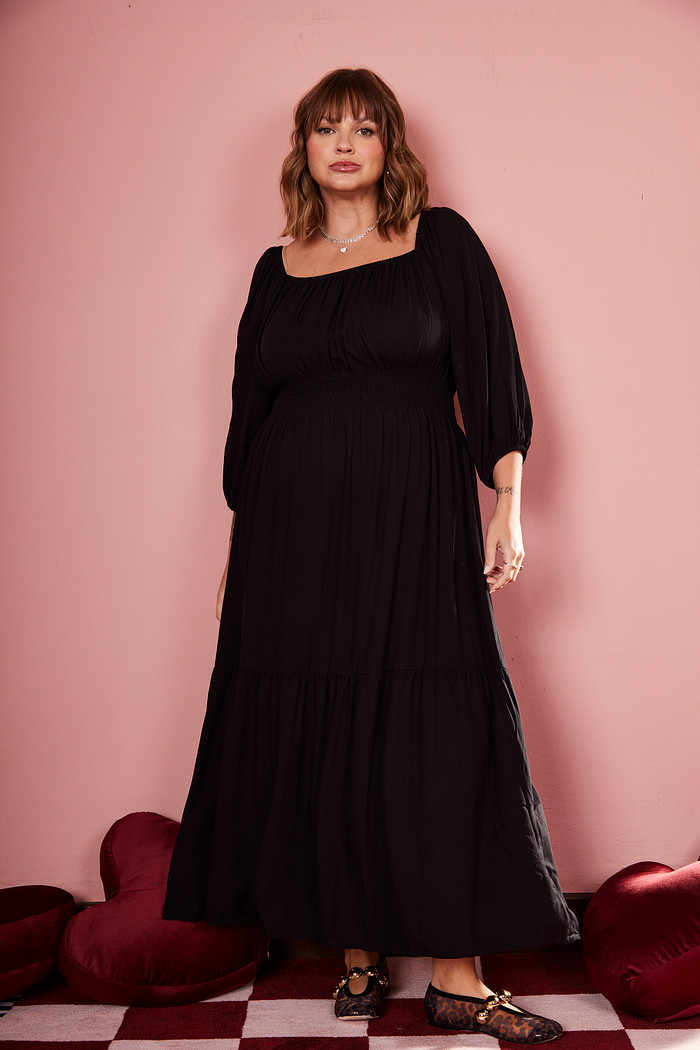 VESTIDO NATALIE PRETO