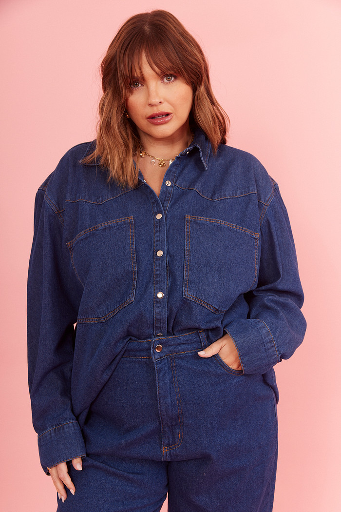 CAMISA JEANS ARIELA JEANS